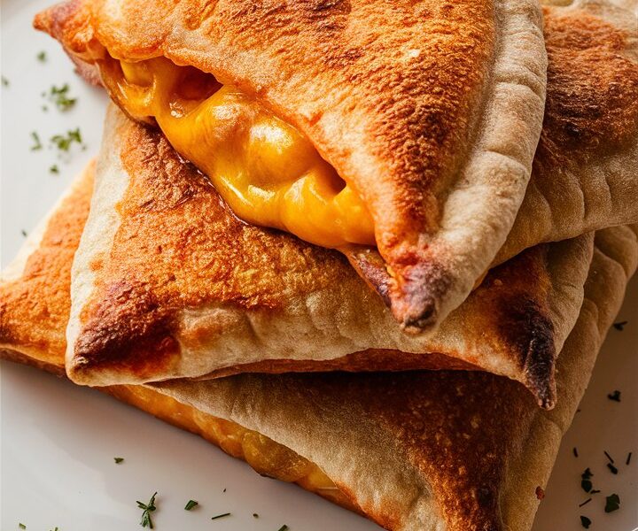 Cheesy Pizza Pockets Recipe