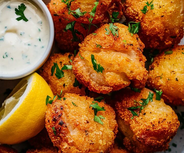 Lemon Garlic Chicken Bites Recipe