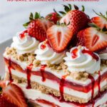 No-Bake Strawberry Jello Lasagna Recipe