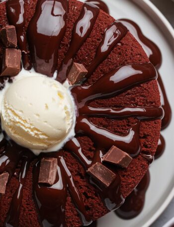 Hot Fudge Chocolate Pudding Cake