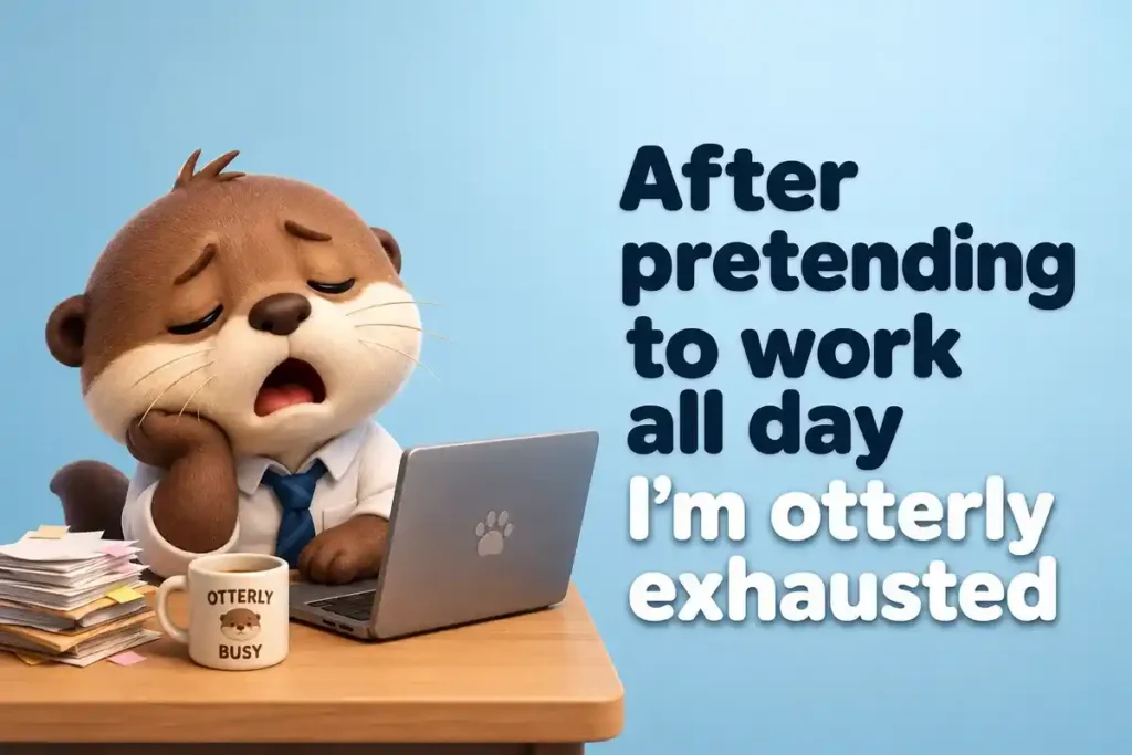 Otter Puns For Everyday Laughs