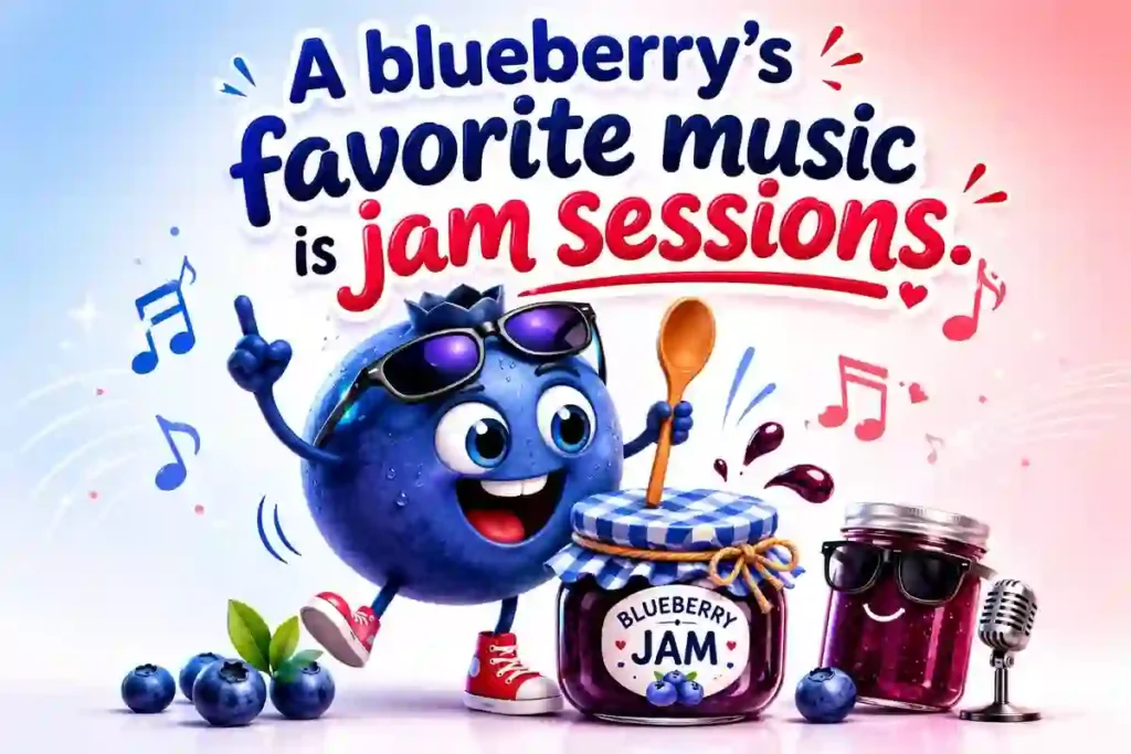 Blueberry One Liners To End On A Sweet Note