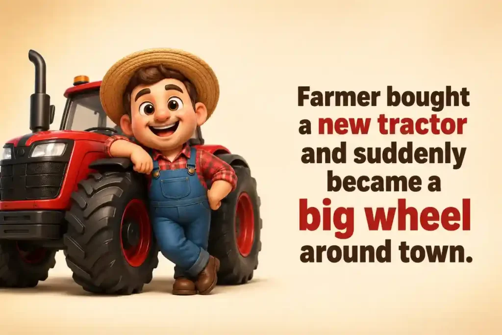 Farmer Jokes About Tractors