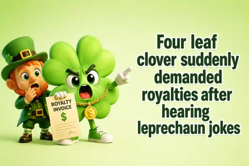 Leprechaun Lucky Charm Chaos And Wordplay