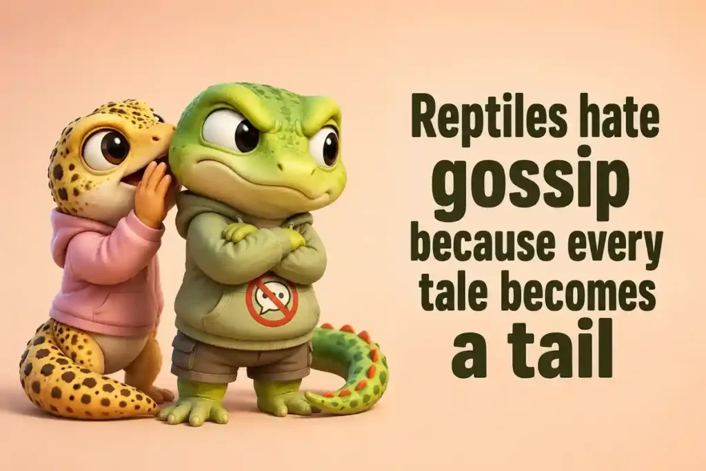 Lizard Puns One Liners