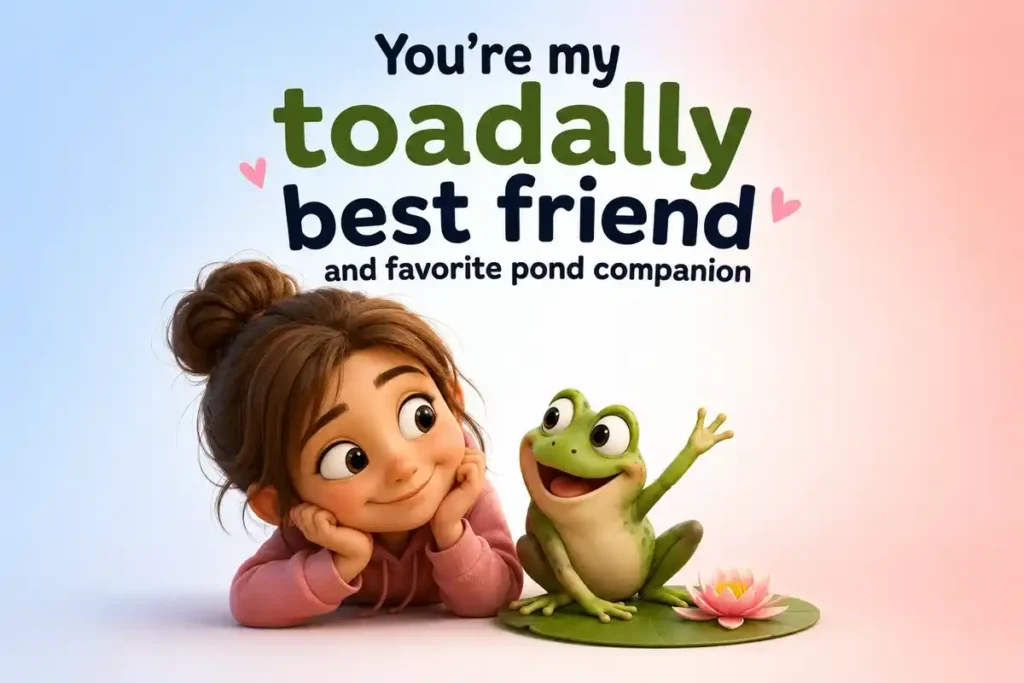 Frog Puns About Friendship